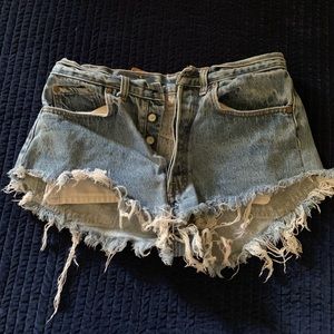 Levi’s denim shorts